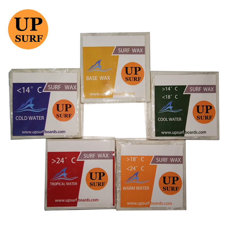 Surfboard Wax Tropical - แผ่นแว็กซ์สำหรับกระดานโต้คลื่นแบบ Surf/เย็น/เย็น/เย็น/เขตร้อน/อุ่น