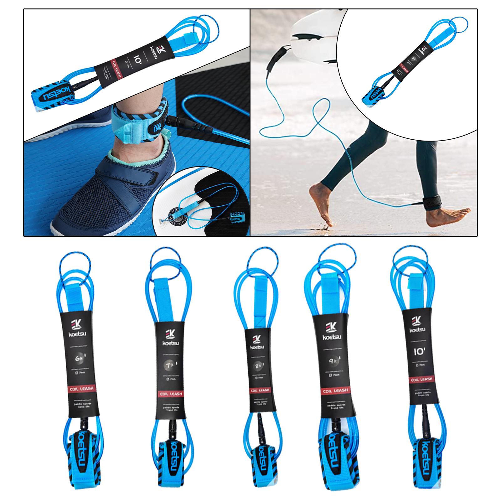 Surfboard Leash Ankle - กระดานโต้คลื่น Leash แบบพกพา Stand up Paddle