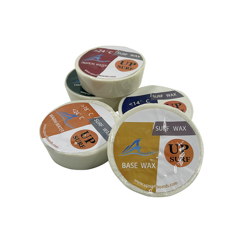 Surfboard Wax Tropical - ชุดแว็กซ์สำหรับกระดานโต้คลื่น แว็กซ์กันลื่นสำหรับกระดานโต้คลื่น ใช้ได้กับกระดานโต้คลื่นทุกประเภท กระดานสกีมบอร์ด และสเก็ตบอร์ด ประกอบด้วยแว็กซ์พื้นฐาน