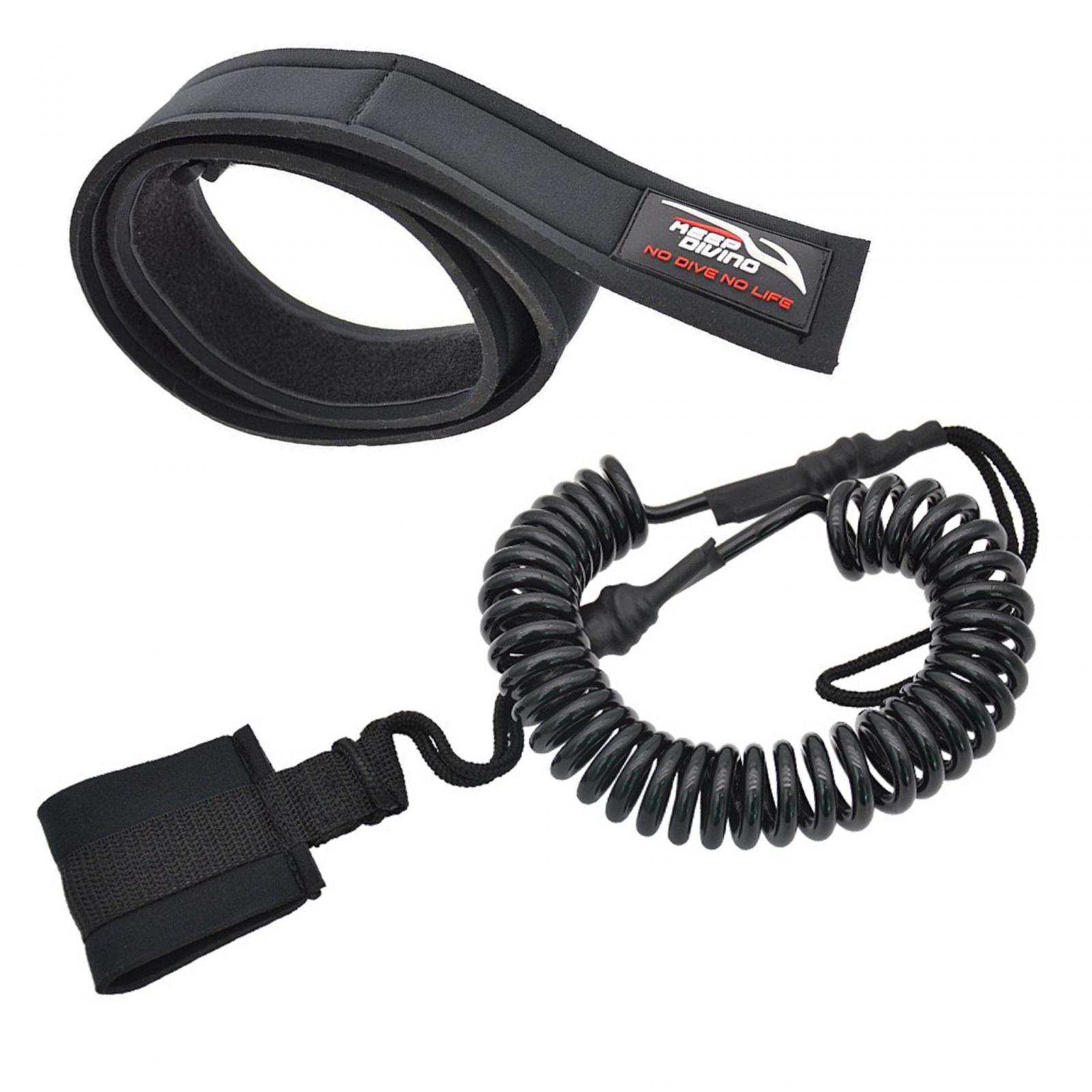 สายรัดเอวสำหรับกระดานโต้คลื่น  - Surfboard Leash Ankle บทวิจารณ์และราคา
