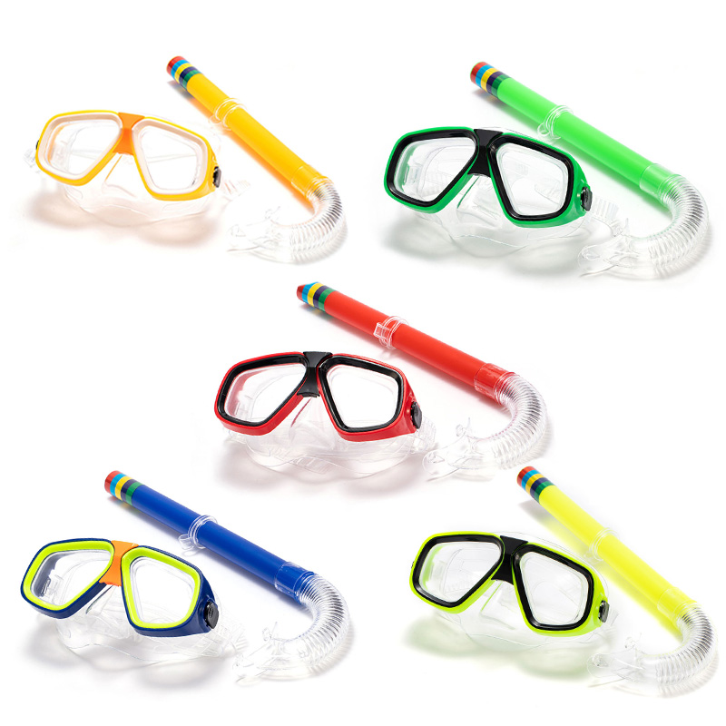 ผู้ใหญ่เด็กดําน้ําหน้ากากแว่นต - Freediving Mask Set บทวิจารณ์และราคา