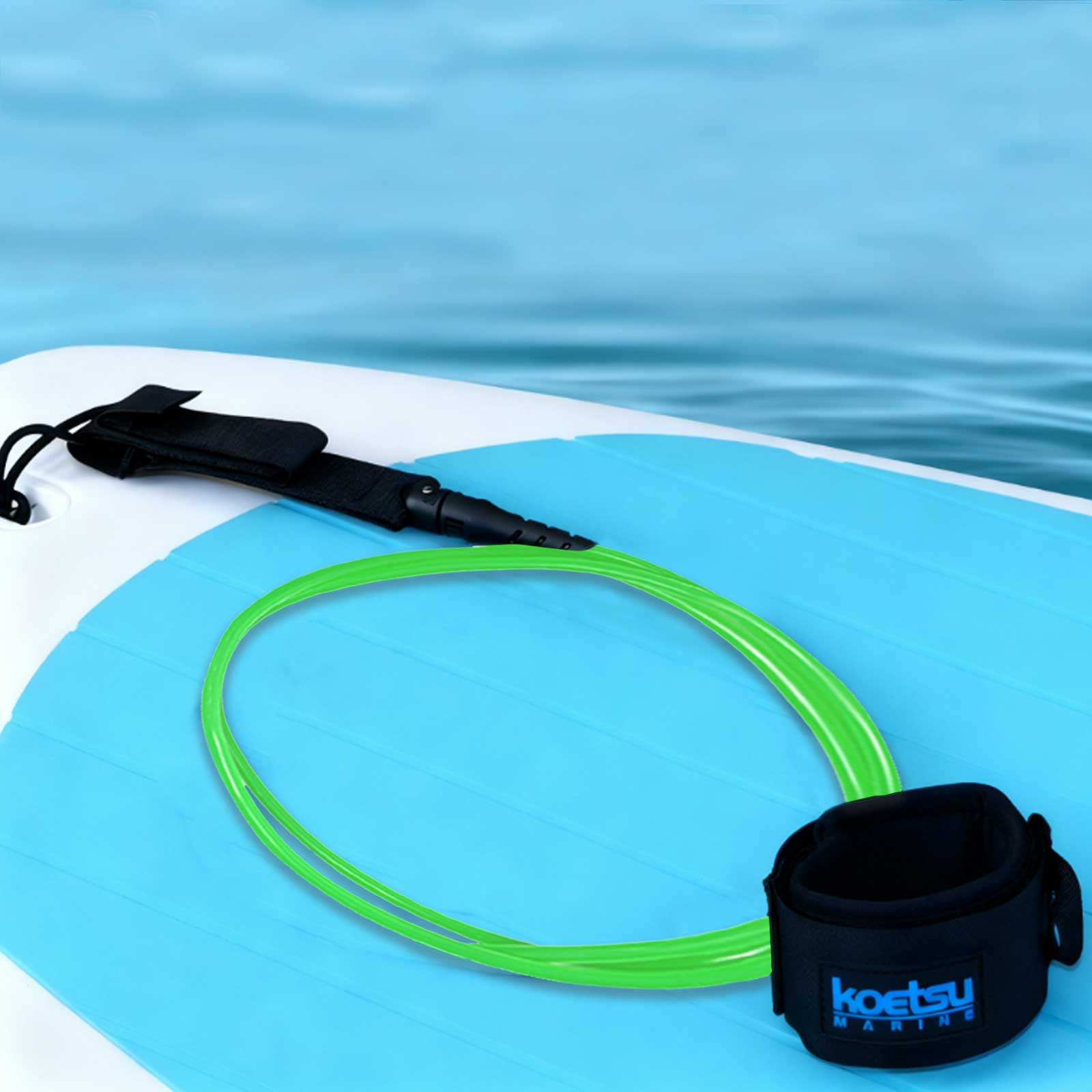เชือกคล้องขาสำหรับกระดาน SUP ข - Surfboard Leash Ankle บทวิจารณ์และราคา