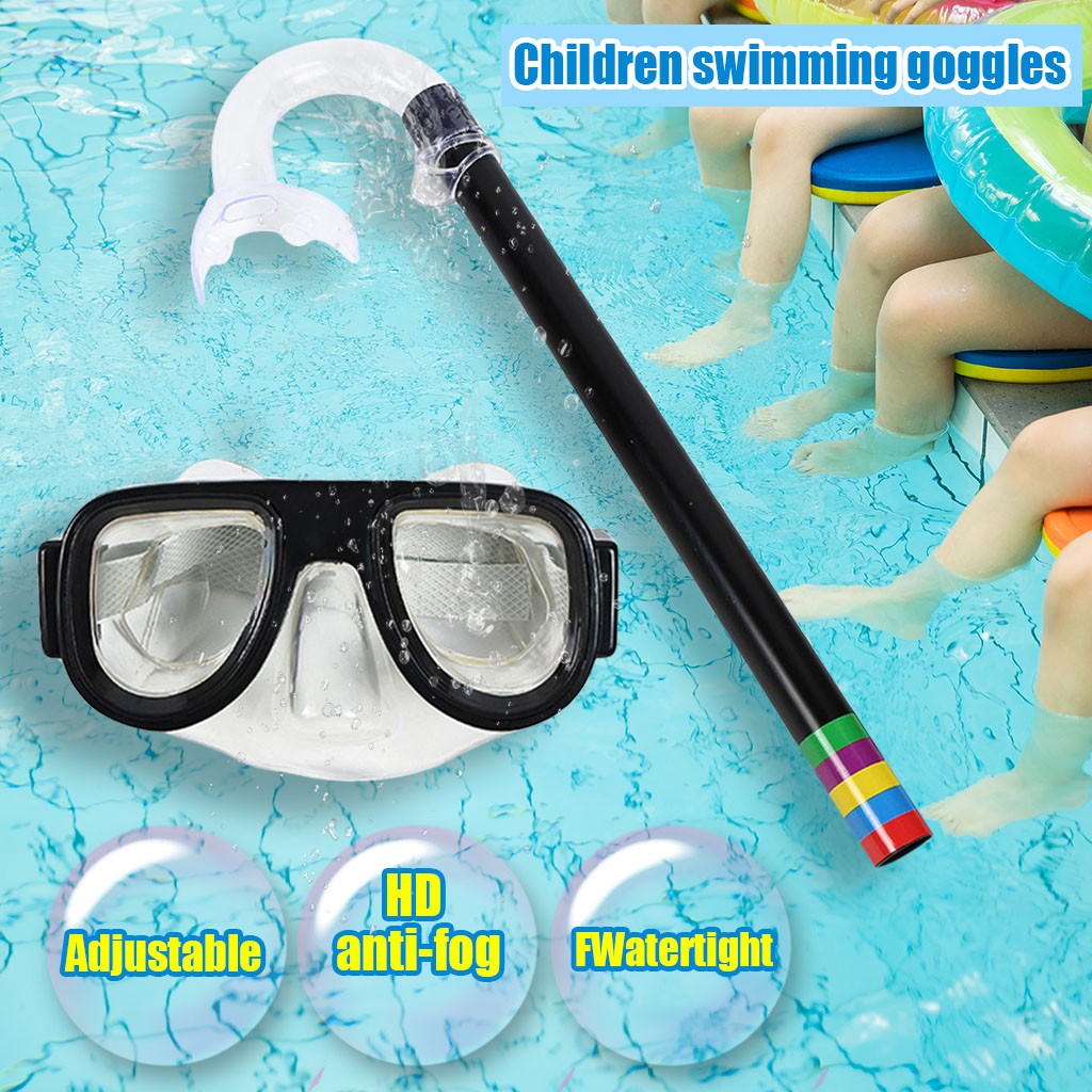 ฤดูร้อนเด็กดําน้ําหน้ากากแว่นต - Freediving Mask Set บทวิจารณ์และราคา