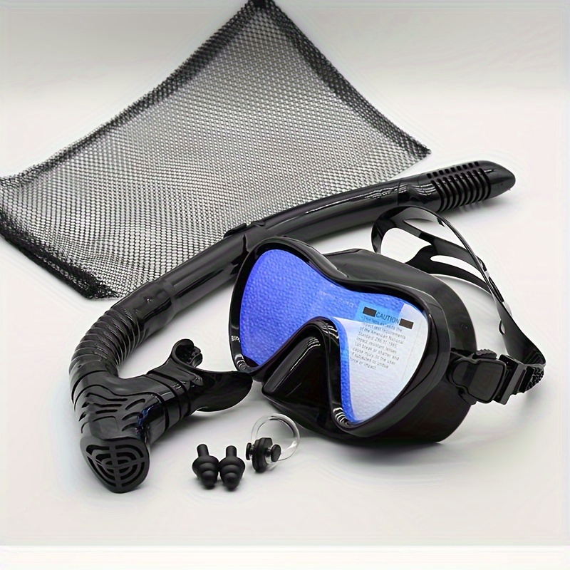 หน้ากากดำน้ำซิลิโคนแบบมืออาชีพ - Freediving Mask Set บทวิจารณ์และราคา
