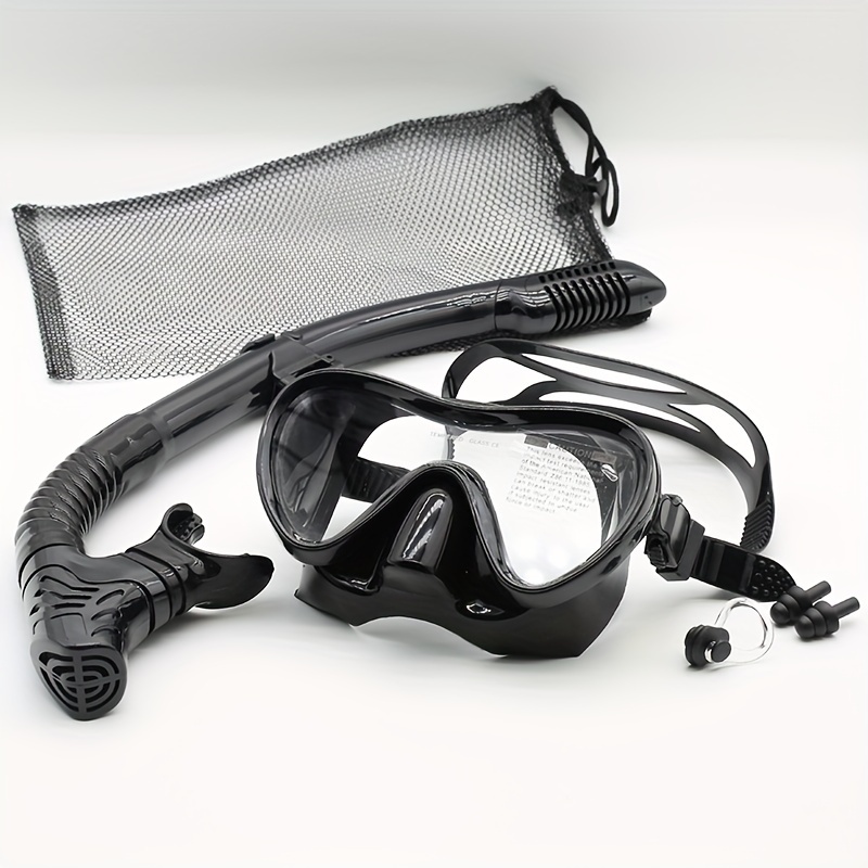 หน้ากากดำน้ำซิลิโคนแบบมืออาชีพ - Freediving Mask Set บทวิจารณ์และราคา