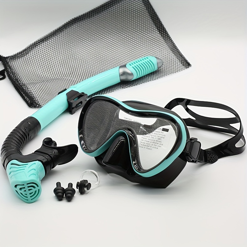 หน้ากากดำน้ำซิลิโคนแบบมืออาชีพ - Freediving Mask Set บทวิจารณ์และราคา