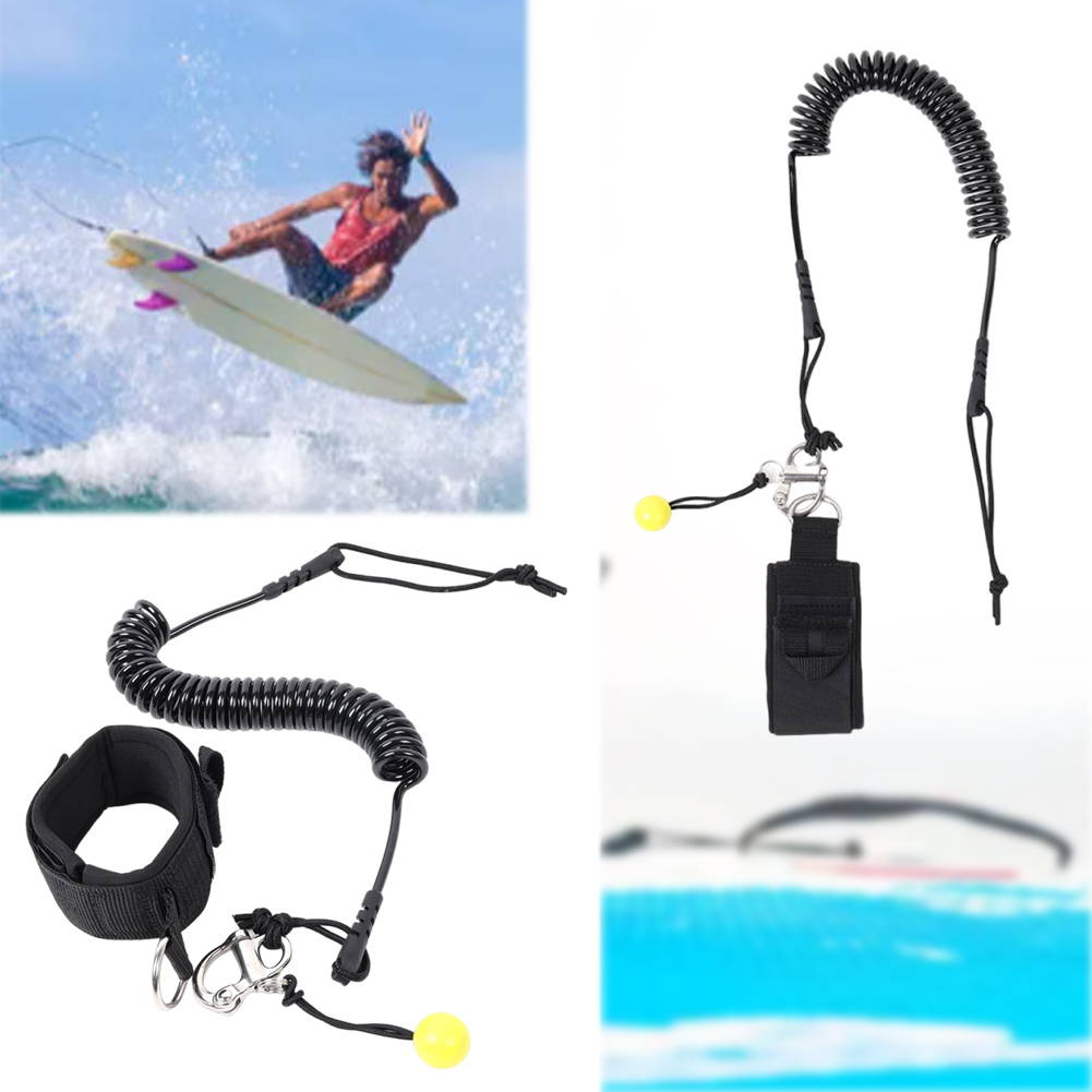 สายรัดข้อเท้าแบบปรับได้สำหรับก - Surfboard Leash Ankle บทวิจารณ์และราคา
