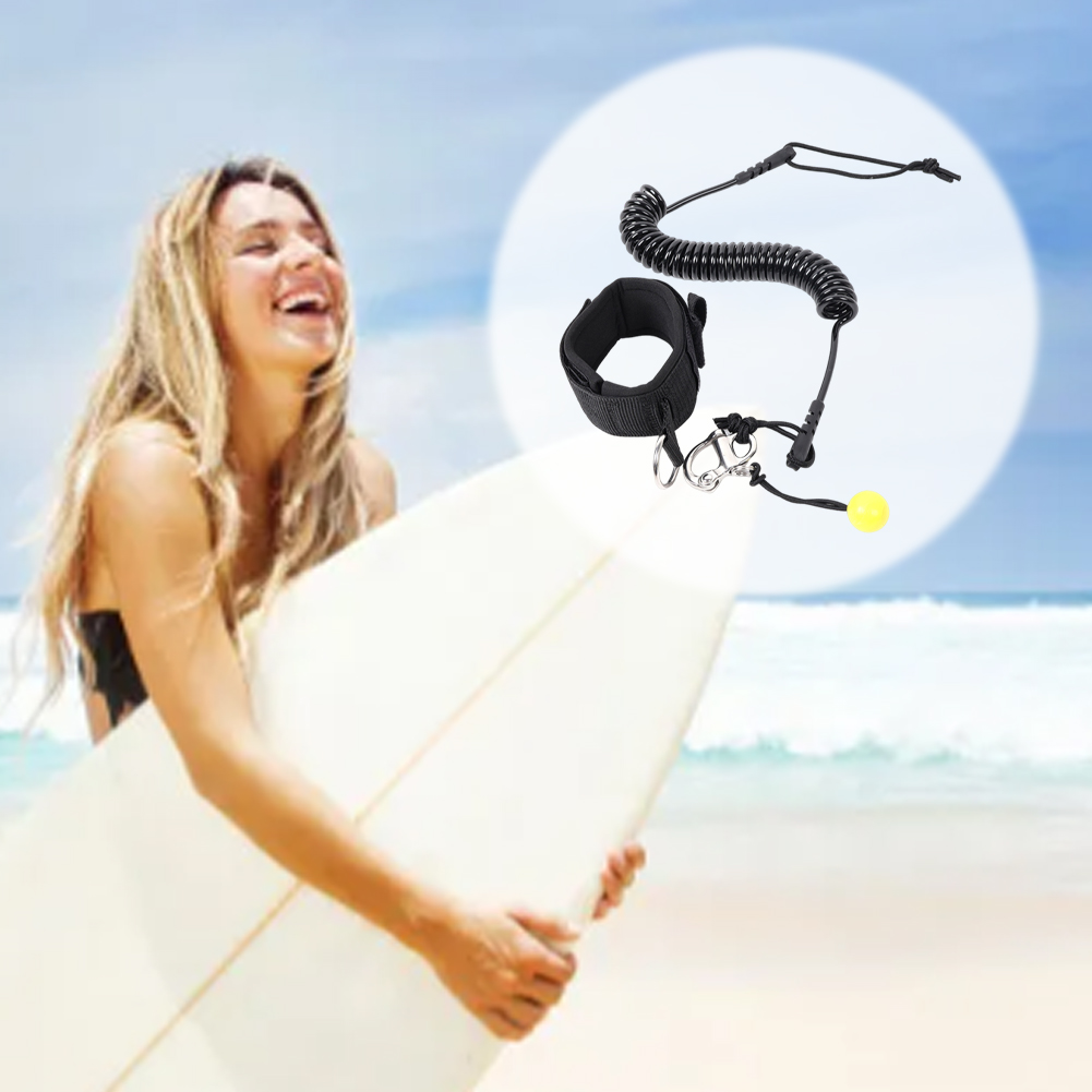 สายรัดข้อเท้าแบบปรับได้สำหรับก - Surfboard Leash Ankle บทวิจารณ์และราคา