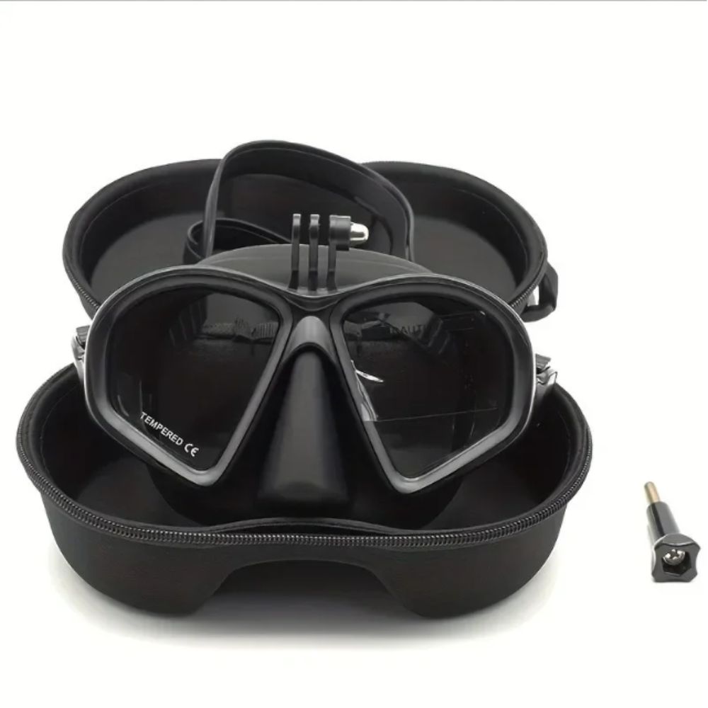 หน้ากากดำน้ำแบบกระจกนิรภัยพับไ - Freediving Mask Set บทวิจารณ์และราคา