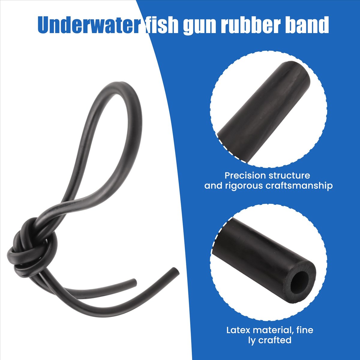 T34C สายยางสำหรับยิงปลา ขนาด 1 - Speargun Rubber Band บทวิจารณ์และราคา