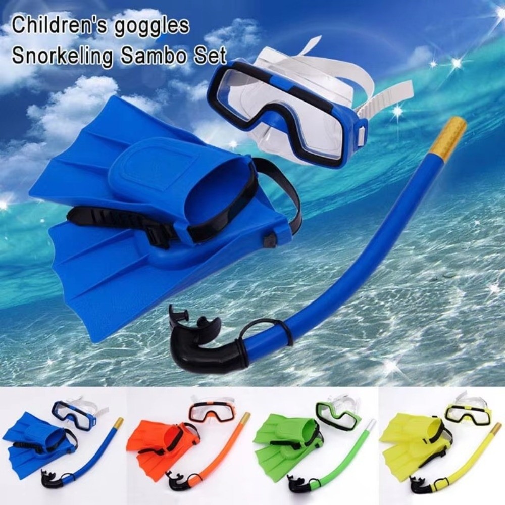 ชุดหน้ากากดำน้ำเด็กแบบกันฝ้ารุ - Freediving Mask Set บทวิจารณ์และราคา