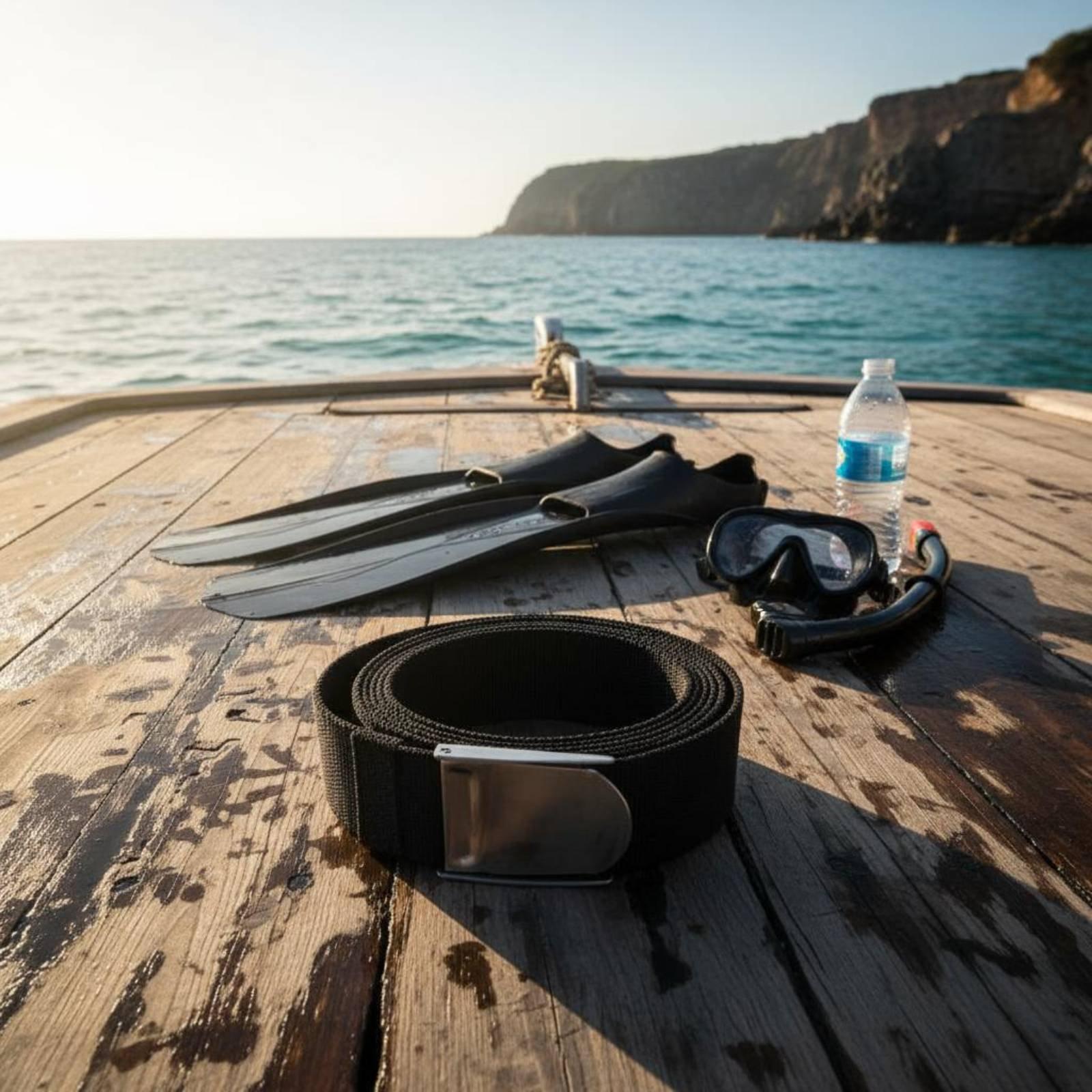 เข็มขัดถ่วงน้ำหนักสำหรับดำน้ำฟ - Dive Weight Belt บทวิจารณ์และราคา