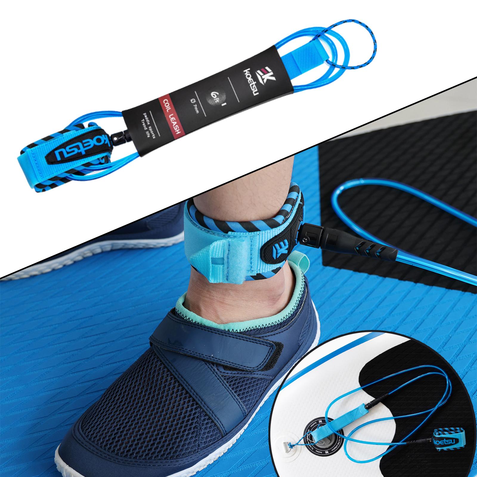 สายรัดข้อเท้าสำหรับกระดานโต้คล - Surfboard Leash Ankle บทวิจารณ์และราคา